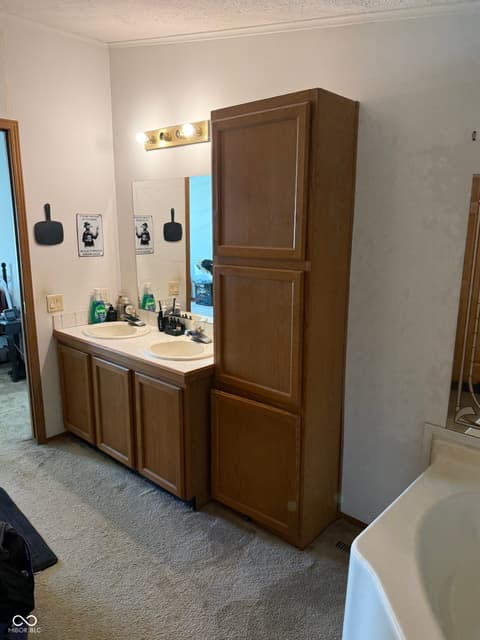 Bathroom at 3363 Cessna Drive, Columbus, IN