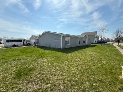 Side exterior at 3363 Cessna Drive, Columbus, IN