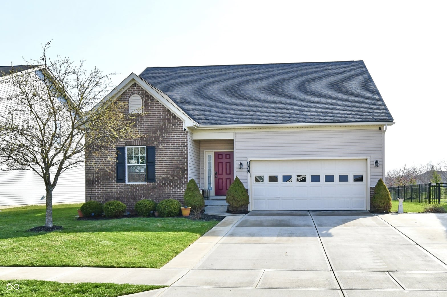 Front exterior at 6761 Branches Drive, Brownsburg, IN