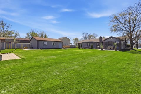 Yard at 6880 W 100 N, Greenfield, IN
