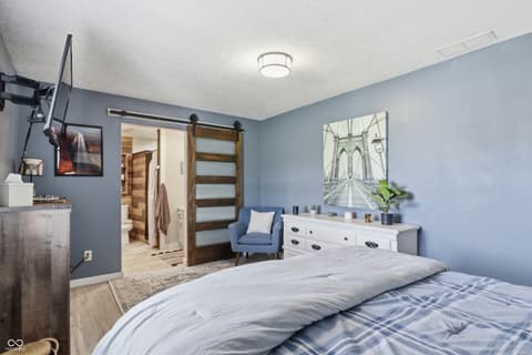 Bedroom at 6880 W 100 N, Greenfield, IN
