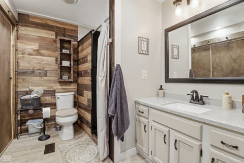 Bathroom at 6880 W 100 N, Greenfield, IN