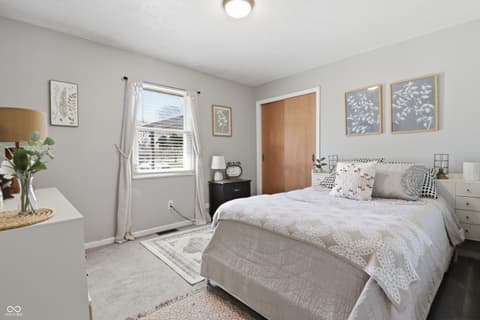 Bedroom at 6880 W 100 N, Greenfield, IN