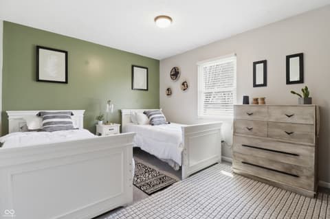 Bedroom at 6880 W 100 N, Greenfield, IN