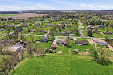 Aerial view at 6880 W 100 N, Greenfield, IN