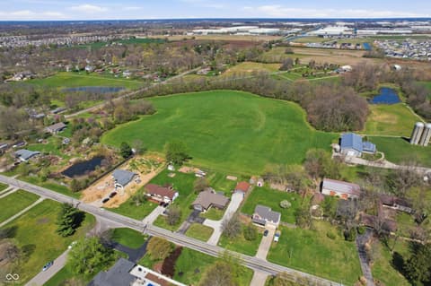 Aerial view at 6880 W 100 N, Greenfield, IN