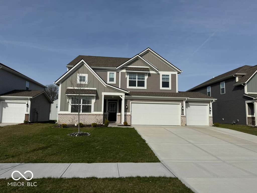 Front exterior at 8585 Tripp Road, Pendleton, IN