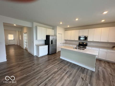 Kitchen at 8585 Tripp Road, Pendleton, IN