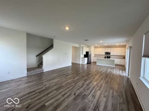 Living room at 8585 Tripp Road, Pendleton, IN