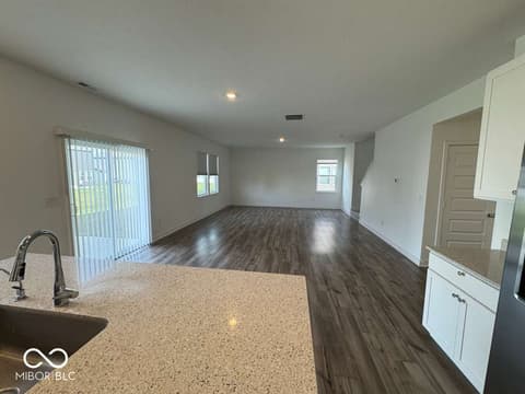 Living room at 8585 Tripp Road, Pendleton, IN