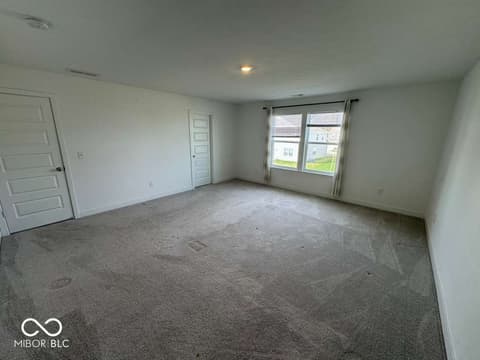 Primary bedroom at 8585 Tripp Road, Pendleton, IN