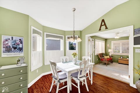 Dining room at 7303 Lightship Court, Fishers, IN