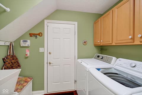 Laundry room at 7303 Lightship Court, Fishers, IN