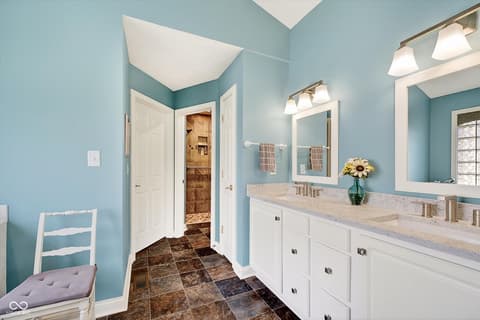Bathroom at 7303 Lightship Court, Fishers, IN