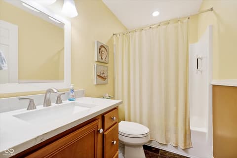 Bathroom at 7303 Lightship Court, Fishers, IN