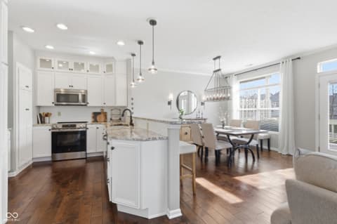 Kitchen at 8073 Lower Bay Lane, Indianapolis, IN