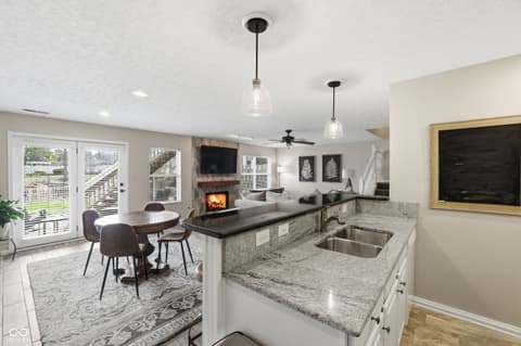 Kitchen at 8073 Lower Bay Lane, Indianapolis, IN