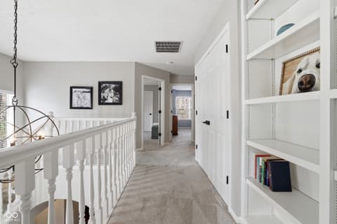 Hallway at 8073 Lower Bay Lane, Indianapolis, IN