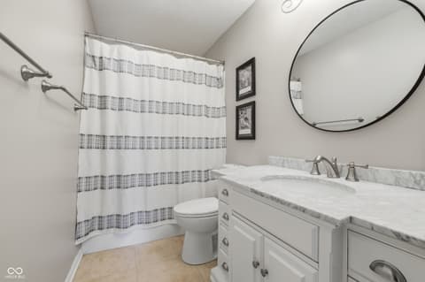 Bathroom at 8073 Lower Bay Lane, Indianapolis, IN