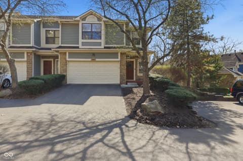 Front exterior at 8073 Lower Bay Lane, Indianapolis, IN