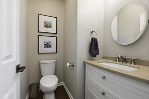 Bathroom at 8073 Lower Bay Lane, Indianapolis, IN