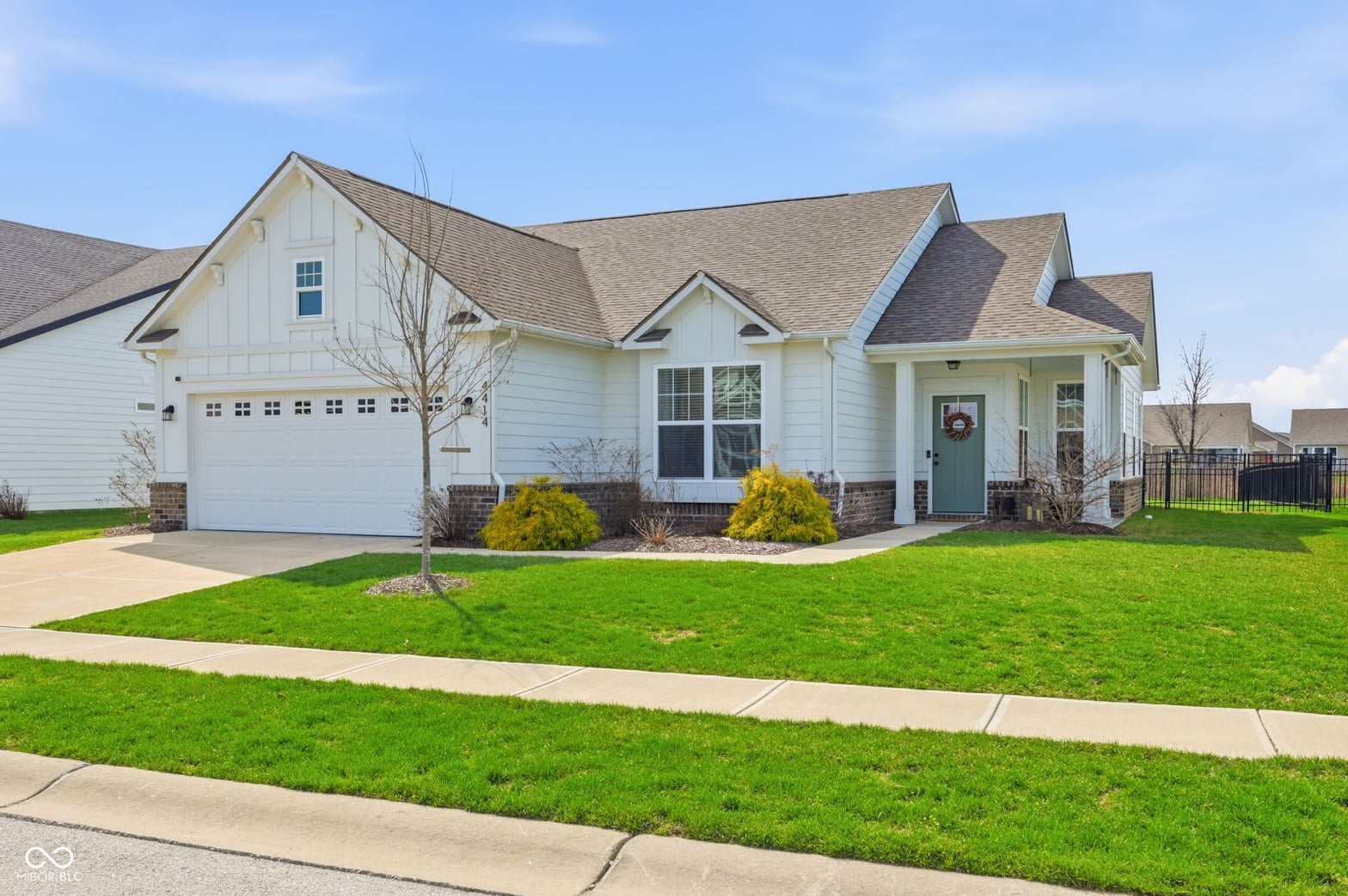 Front exterior at 4414 Fresia Drive, Plainfield, IN