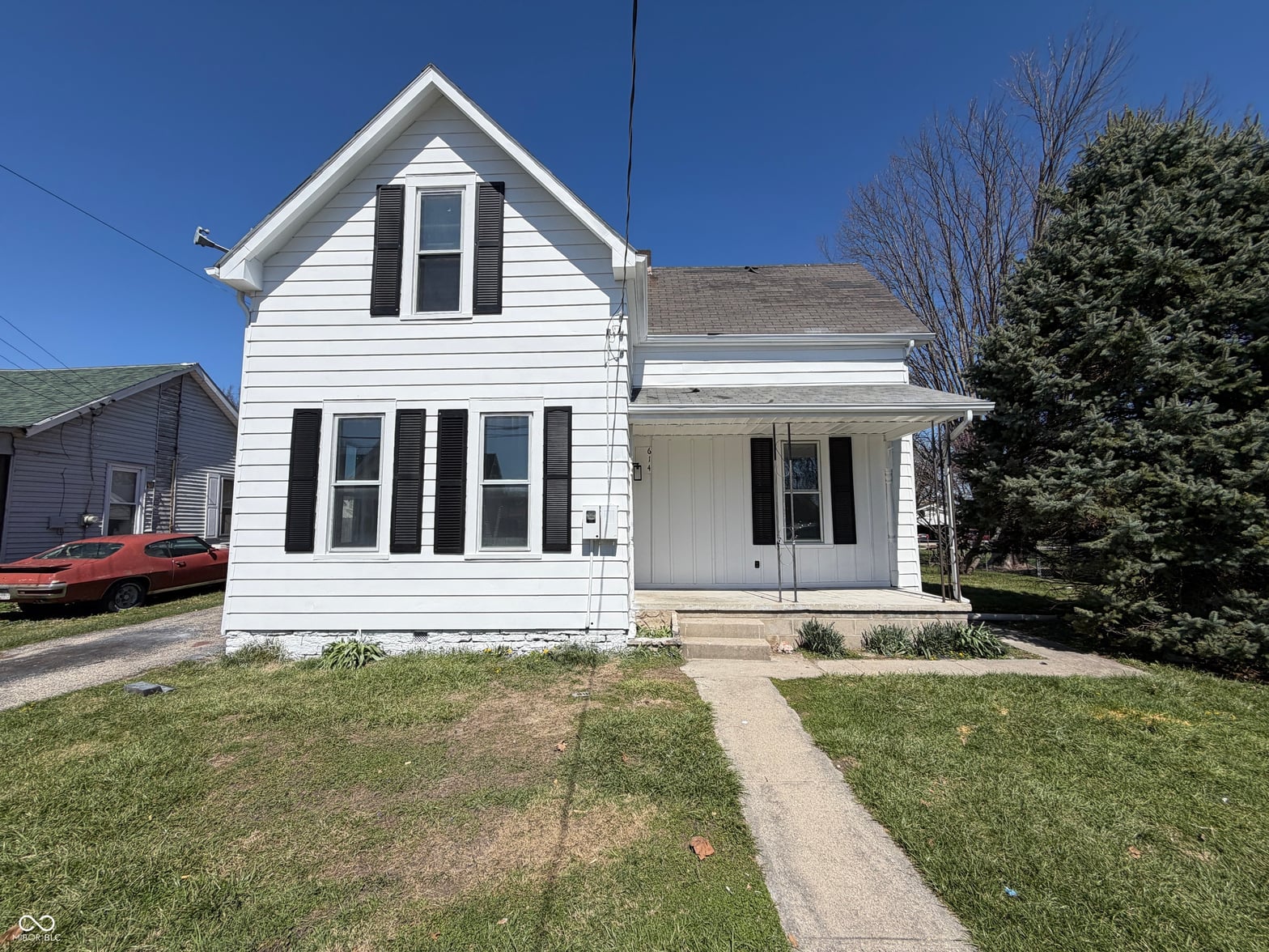 Front exterior at 614 Western Avenue, Batesville, IN
