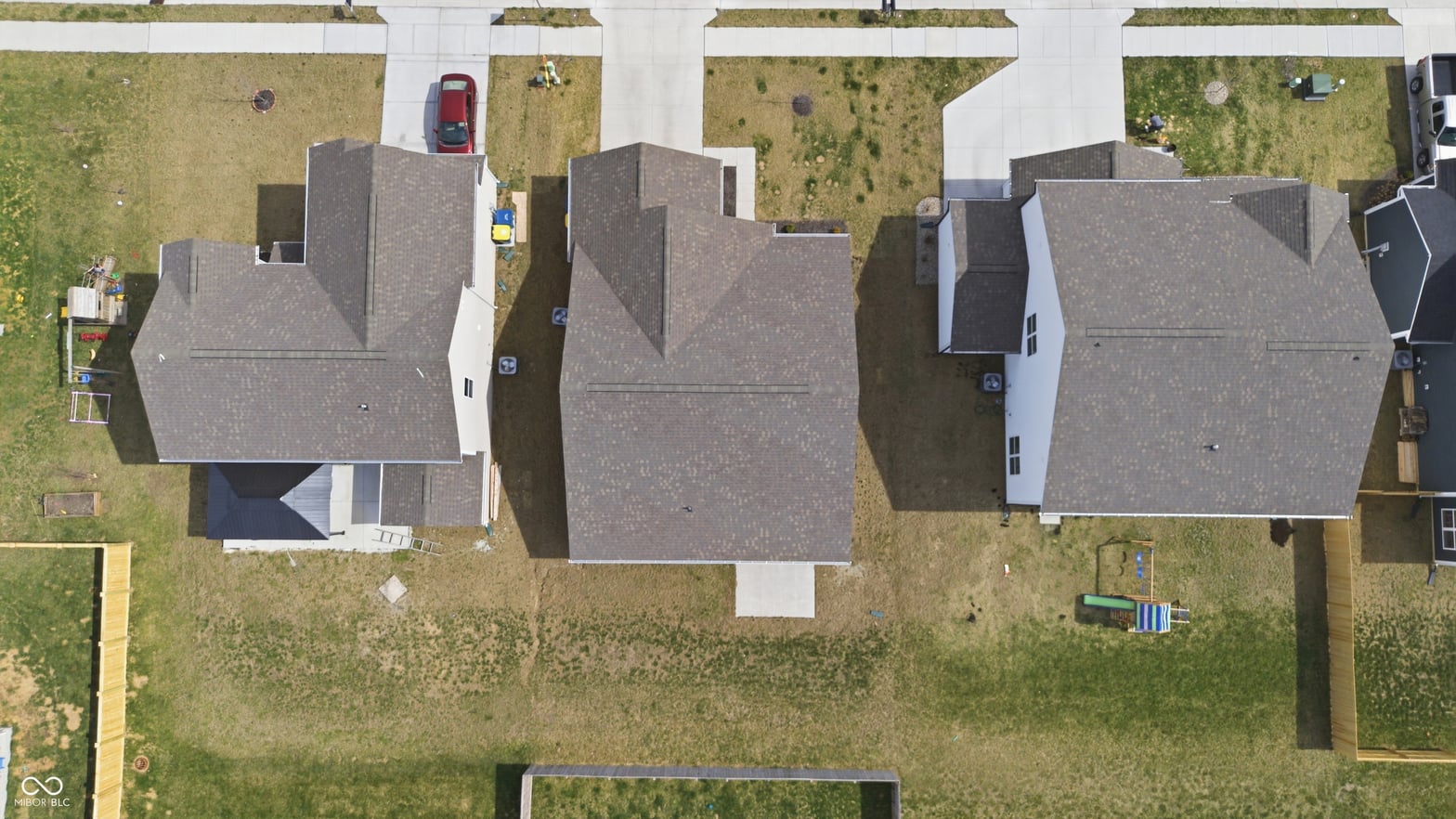 Contemporary home with clean rooflines and established neighborhood.