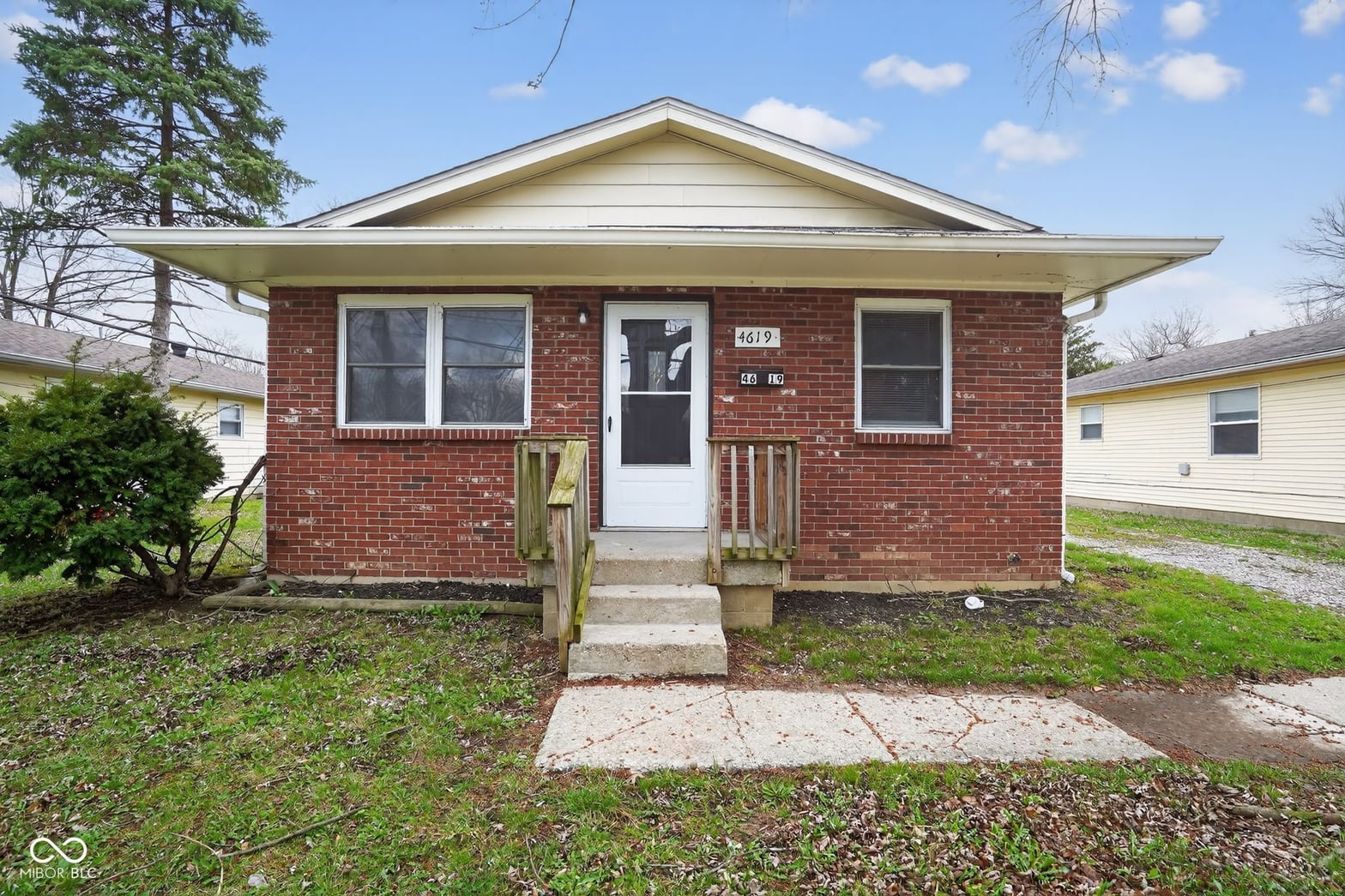 Front exterior at 4619 N Richardt Avenue, Indianapolis, IN