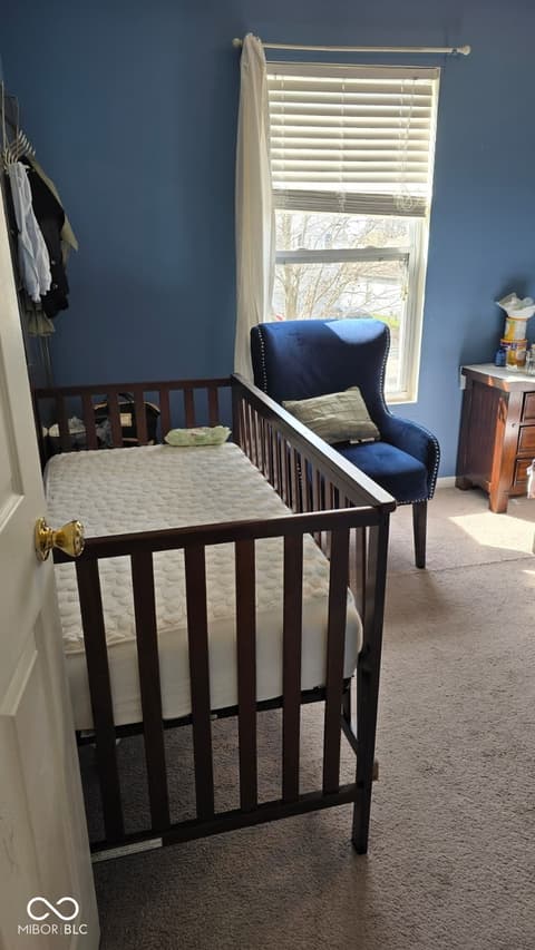 Bedroom at 1220 N Aberdeen Drive, Franklin, IN