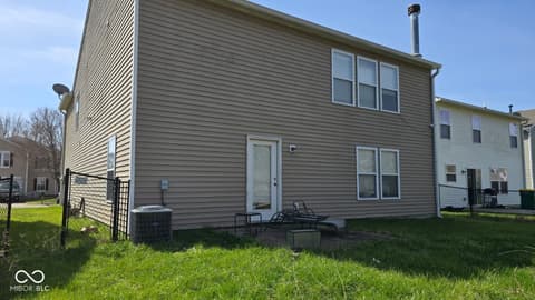 Backyard at 1220 N Aberdeen Drive, Franklin, IN