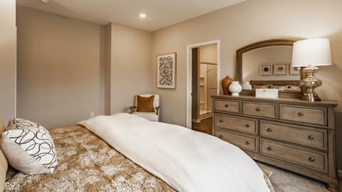 Primary bedroom at 1730 Fair Weather Drive, Pendleton, IN