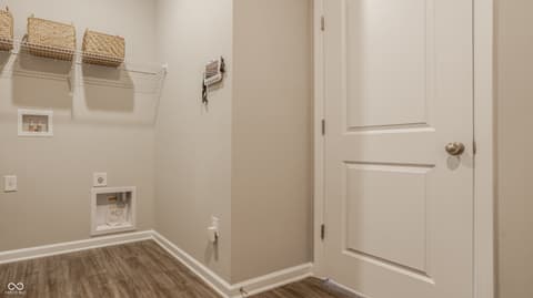 Laundry room at 1730 Fair Weather Drive, Pendleton, IN