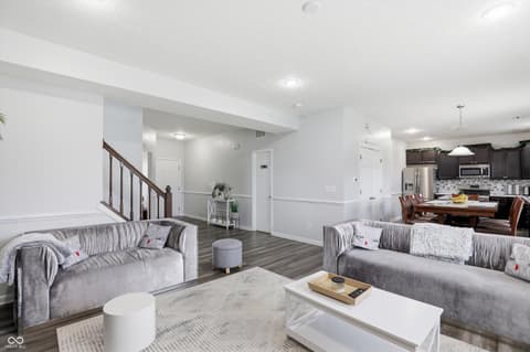 Living room at 2268 Maple Stone Lane, Greenwood, IN
