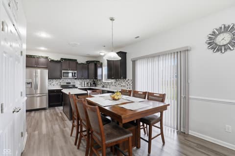 Dining room at 2268 Maple Stone Lane, Greenwood, IN