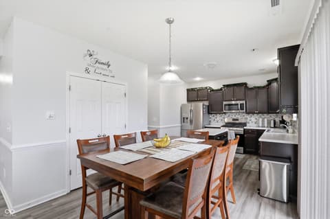 Dining room at 2268 Maple Stone Lane, Greenwood, IN