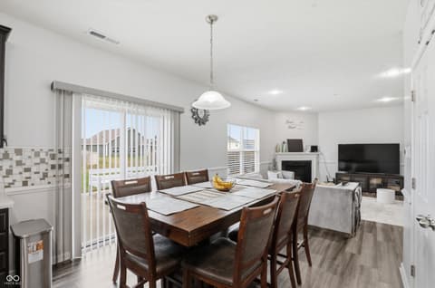 Dining room at 2268 Maple Stone Lane, Greenwood, IN