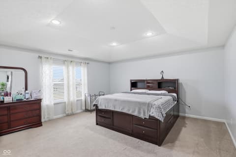 Bedroom at 2268 Maple Stone Lane, Greenwood, IN