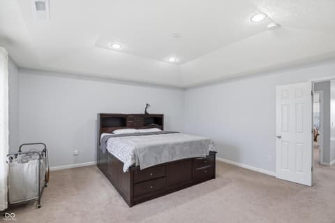Bedroom at 2268 Maple Stone Lane, Greenwood, IN
