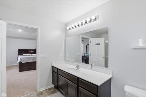Bathroom at 2268 Maple Stone Lane, Greenwood, IN