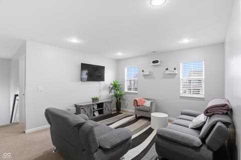 Living room at 2268 Maple Stone Lane, Greenwood, IN