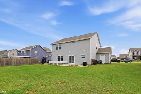 Backyard at 2268 Maple Stone Lane, Greenwood, IN