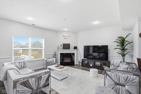 Living room at 2268 Maple Stone Lane, Greenwood, IN