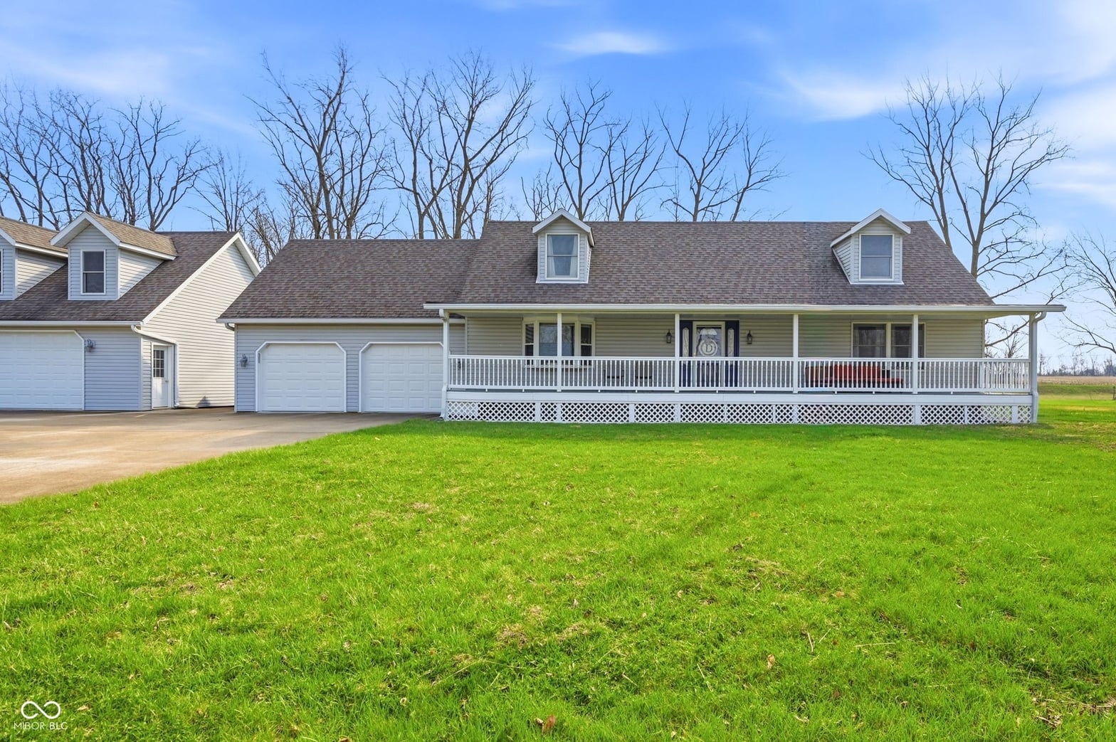 Front exterior at 675 Gillcrest Drive, Albany, IN