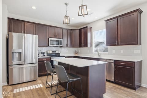 Kitchen at 4355 Homestead Drive, Whitestown, IN