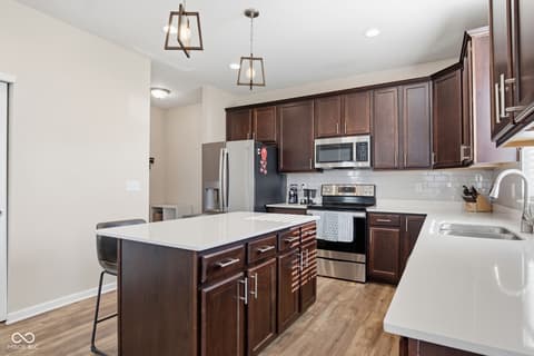 Kitchen at 4355 Homestead Drive, Whitestown, IN