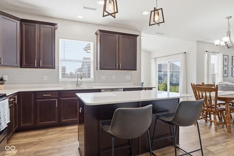 Kitchen at 4355 Homestead Drive, Whitestown, IN