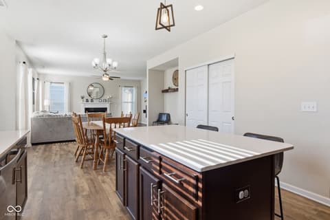 Kitchen at 4355 Homestead Drive, Whitestown, IN