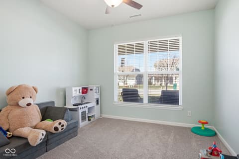 Bedroom at 4355 Homestead Drive, Whitestown, IN