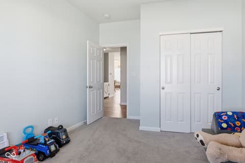 Bedroom at 4355 Homestead Drive, Whitestown, IN